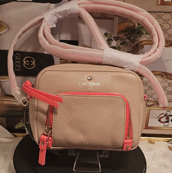 Kate Spade Mini Cobbler Stone - Rosie Crossbody Bag - Nwt comes with Box - Picture 13 of 14